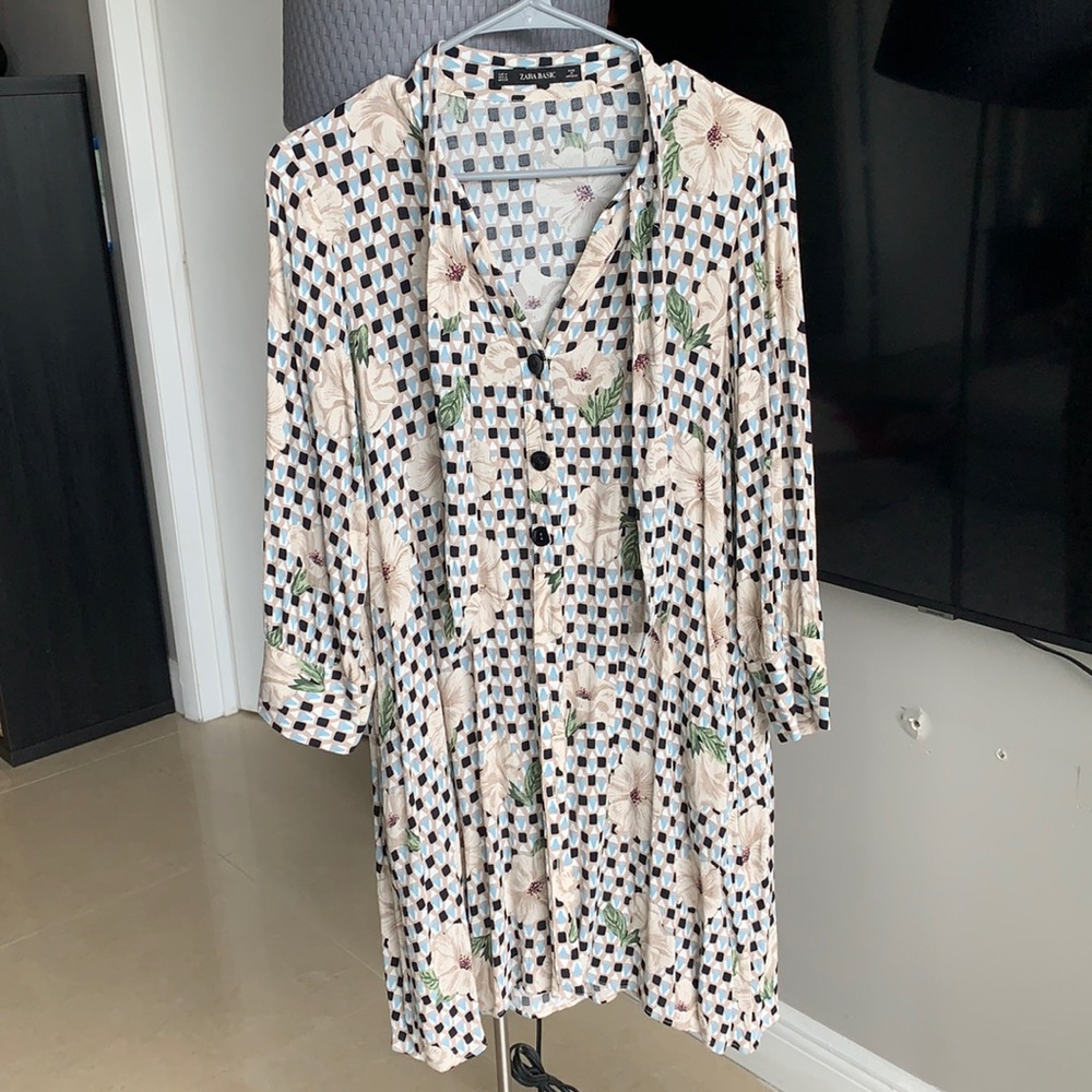 Printed summer dress